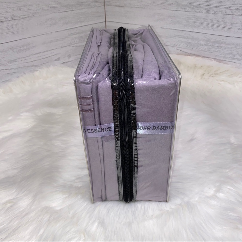 ⭐️SALE⭐️King 4pc Lavender Bedsheets - Picture 4 of 6